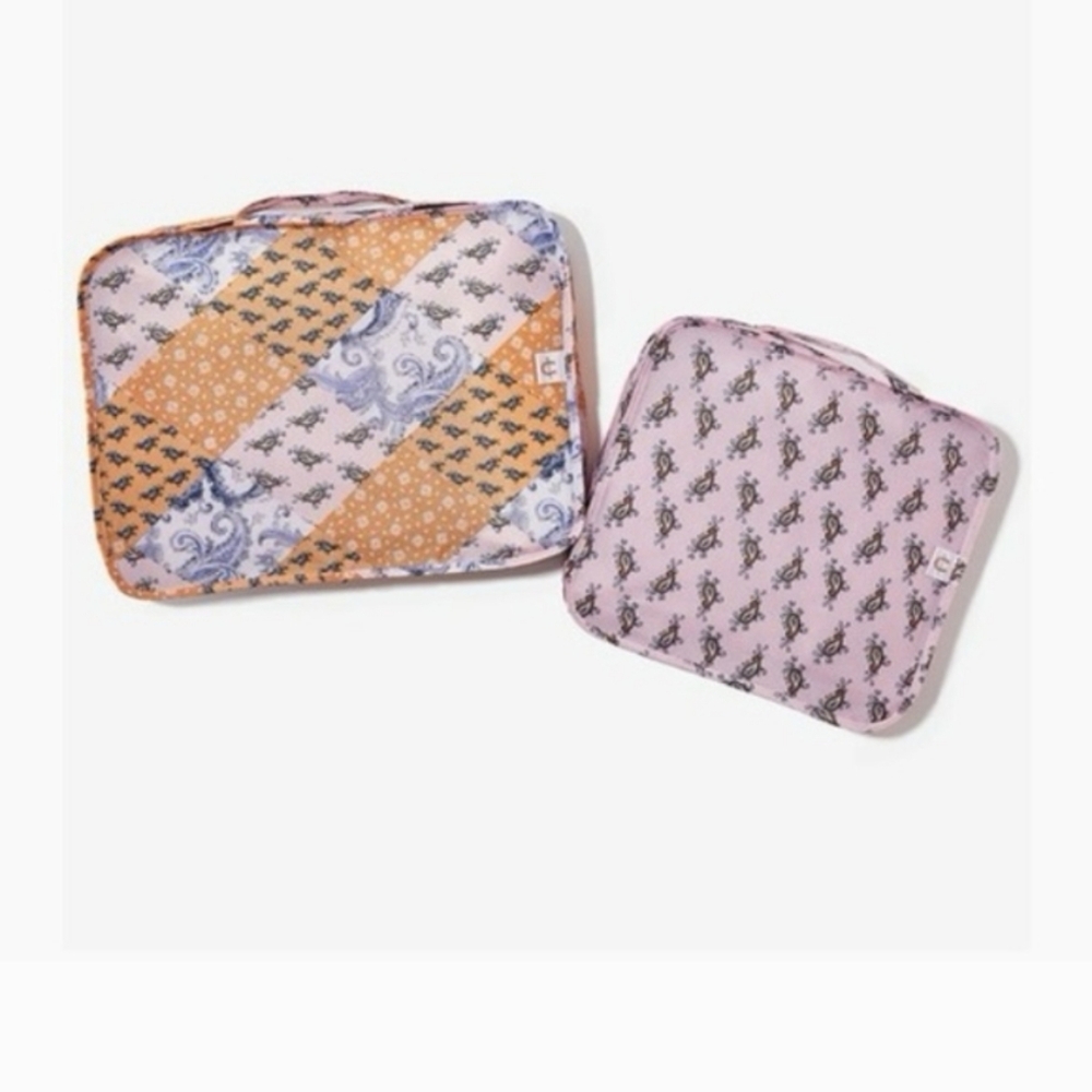 Free People x Understated Leather 2 Piece Set of Packing Cubes